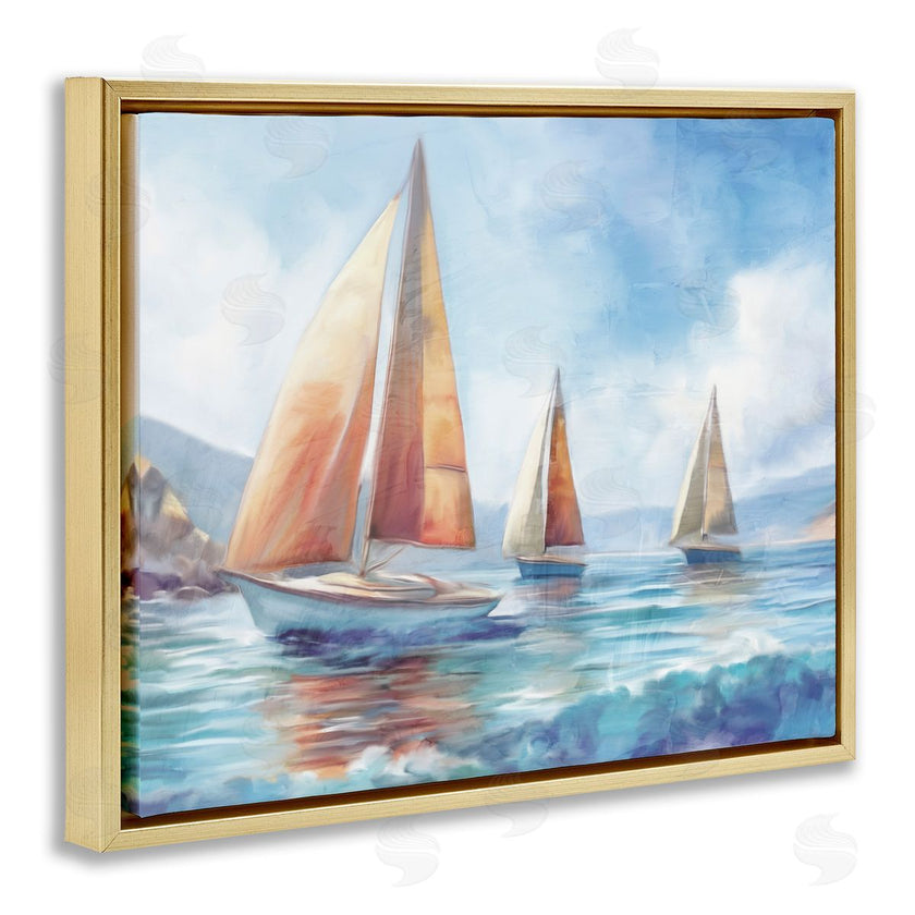 Kim Allen | Three Boats Drifting