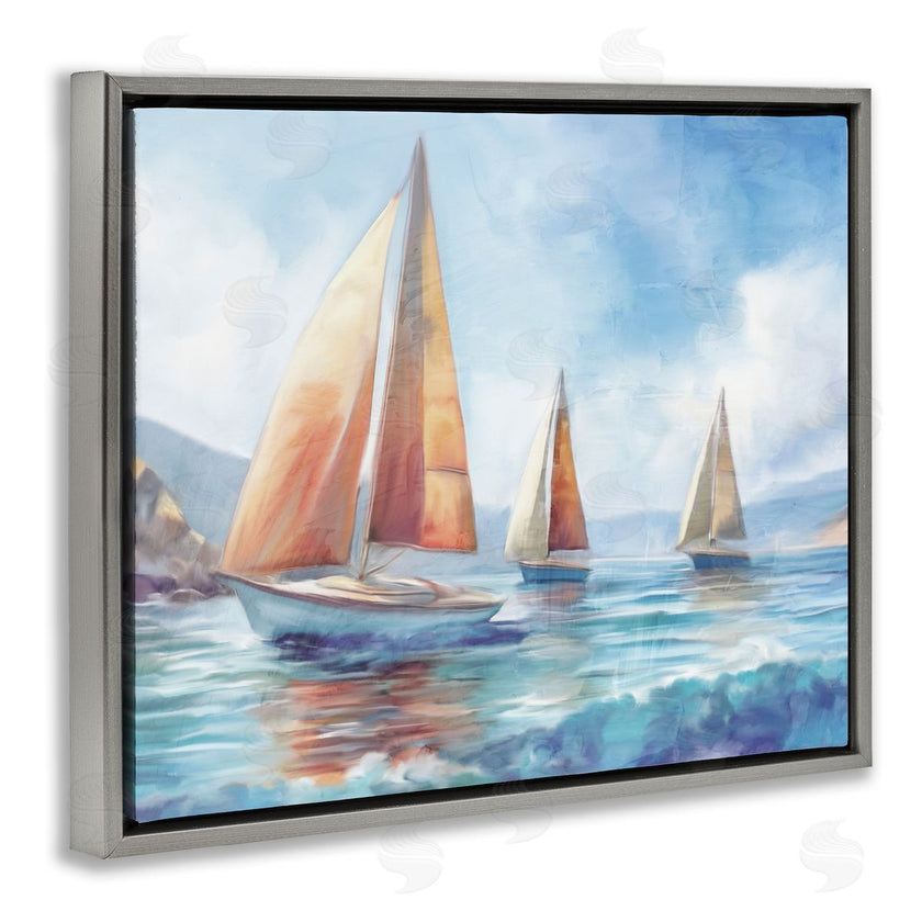 Kim Allen | Three Boats Drifting