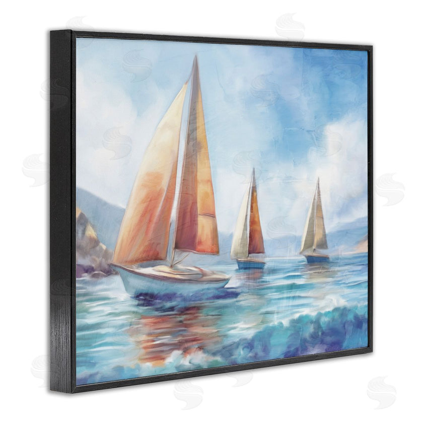 Kim Allen | Three Boats Drifting