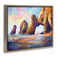 Leon Devenice | Couple Strolling Beach Arch