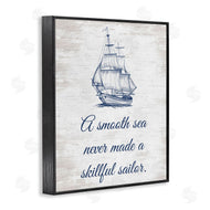 Lettered and Lined | Inspiring Skillful Sailor