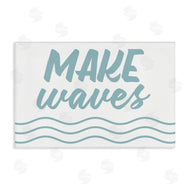 Lettered and Lined | Make Waves on White