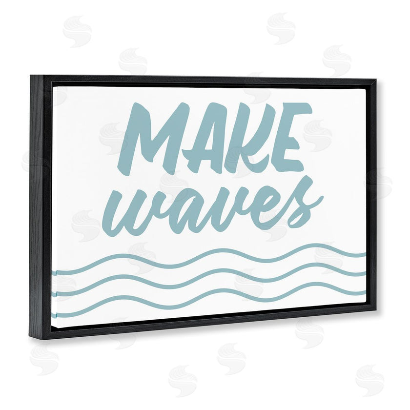 Lettered and Lined | Make Waves on White