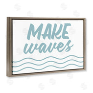 Lettered and Lined | Make Waves on White