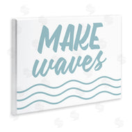 Lettered and Lined | Make Waves on White