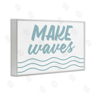 Lettered and Lined | Make Waves on White