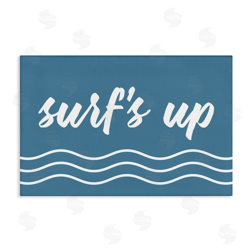 Lettered and Lined | Blue Surf's Up