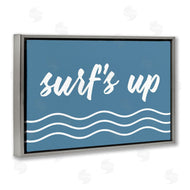 Lettered and Lined | Blue Surf's Up
