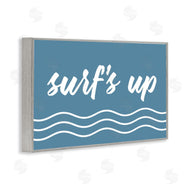 Lettered and Lined | Blue Surf's Up