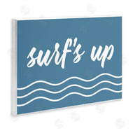 Lettered and Lined | Blue Surf's Up