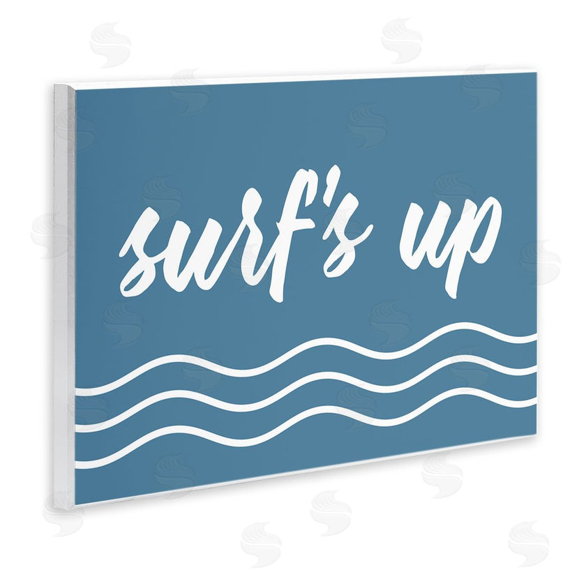 Lettered and Lined | Blue Surf's Up