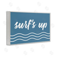 Lettered and Lined | Blue Surf's Up