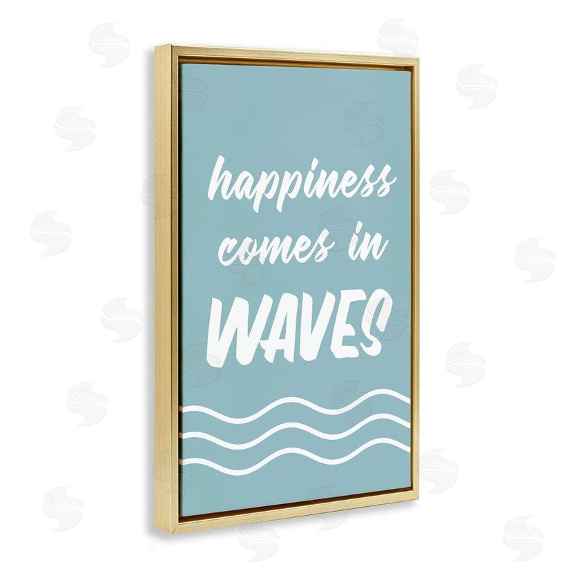 Lettered and Lined | Happiness In Waves