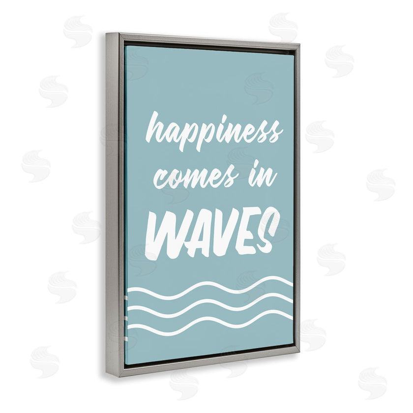 Lettered and Lined | Happiness In Waves