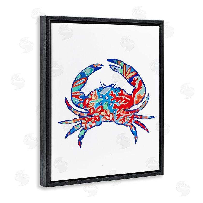 Lisa Nohren | Coral Patterned Crab