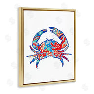 Lisa Nohren | Coral Patterned Crab
