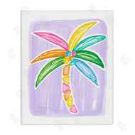 Lisa Nohren | Pastel Palm on Purple