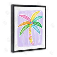 Lisa Nohren | Pastel Palm on Purple