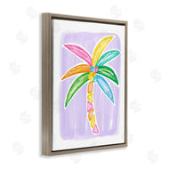 Lisa Nohren | Pastel Palm on Purple