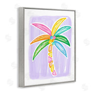 Lisa Nohren | Pastel Palm on Purple
