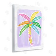 Lisa Nohren | Pastel Palm on Purple