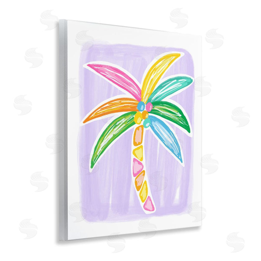 Lisa Nohren | Pastel Palm on Purple