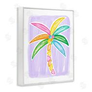 Lisa Nohren | Pastel Palm on Purple