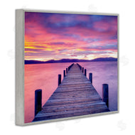 Dennis Frates | Purple Sunset Dock