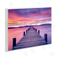 Dennis Frates | Purple Sunset Dock