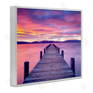 Dennis Frates | Purple Sunset Dock