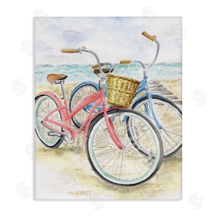 Melissa Hyatt | Beach Bikes Parked