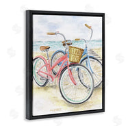 Melissa Hyatt | Beach Bikes Parked