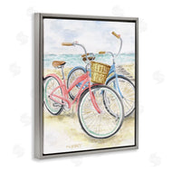 Melissa Hyatt | Beach Bikes Parked