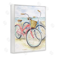 Melissa Hyatt | Beach Bikes Parked