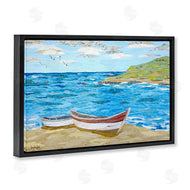 Jennifer Peck | Mykonos Docked Boat