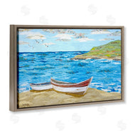 Jennifer Peck | Mykonos Docked Boat