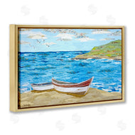 Jennifer Peck | Mykonos Docked Boat