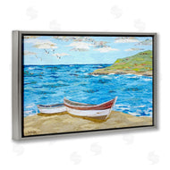Jennifer Peck | Mykonos Docked Boat