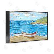 Jennifer Peck | Mykonos Docked Boat