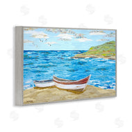Jennifer Peck | Mykonos Docked Boat