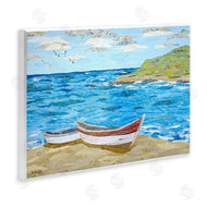 Jennifer Peck | Mykonos Docked Boat