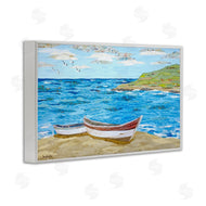 Jennifer Peck | Mykonos Docked Boat