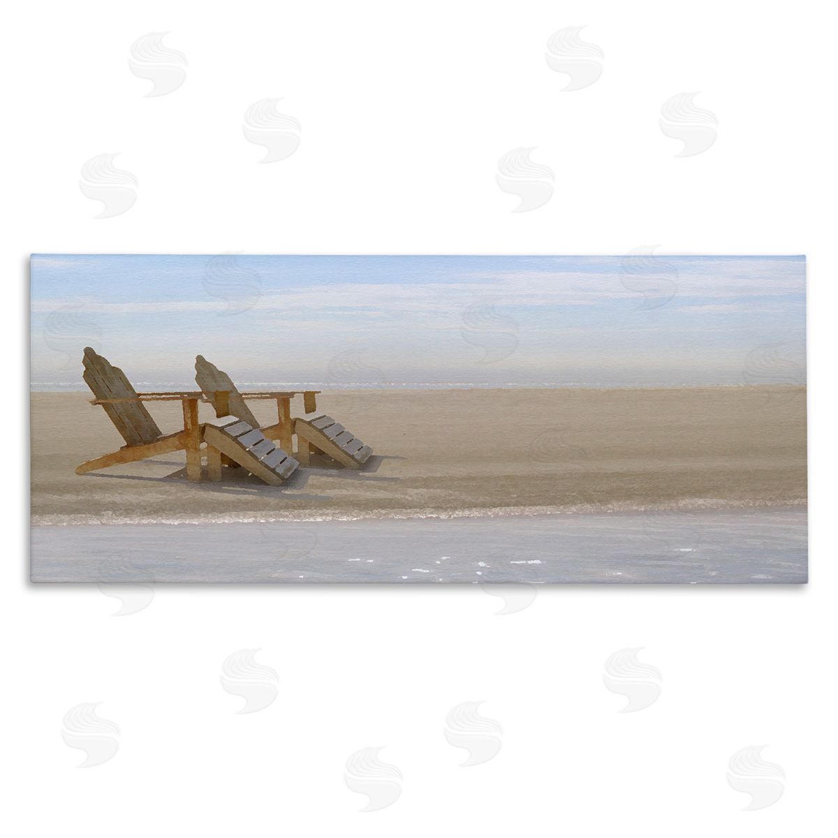 Endless Beach Scene Canvas Wall Art, Home Decor by Noah Bay