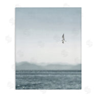 Noah Bay | Lone Gull over Sea