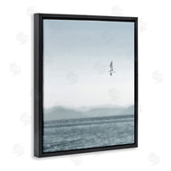 Noah Bay | Lone Gull over Sea