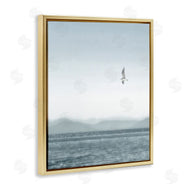 Noah Bay | Lone Gull over Sea