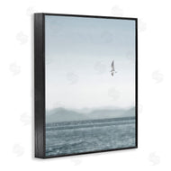 Noah Bay | Lone Gull over Sea