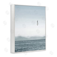 Noah Bay | Lone Gull over Sea