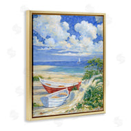 Paul Brent | Two Boats on Sand