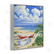 Paul Brent | Two Boats on Sand